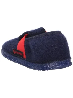 Hausschuhe in blau><noscript><img width=