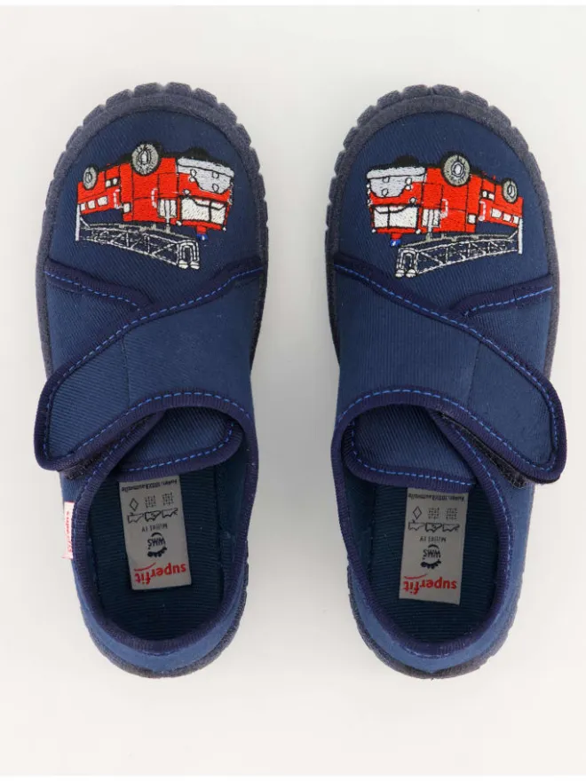 Hausschuhe in Blau>superfit New