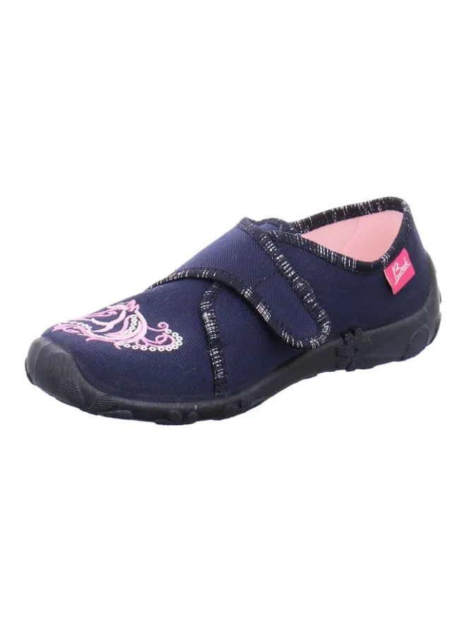 Beck Krabbelschuhe^Hausschuhe in Blau