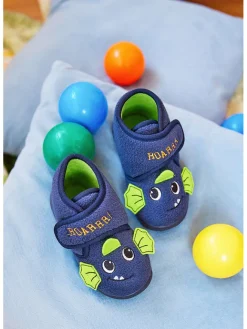 billowy Halbschuhe|Clogs & Pantoletten·Pantoletten^Hausschuhe in Dunkelblau