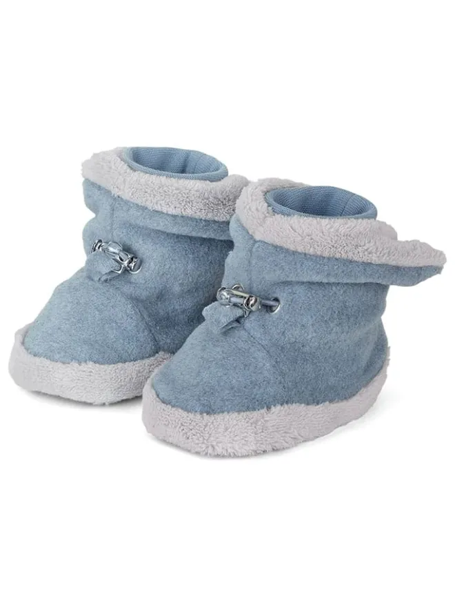 Hausschuhe in Hellblau/ Weiß>Sterntaler® Outlet