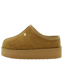 Hausschuhe in Hellbraun>U.S. Polo Assn. Outlet