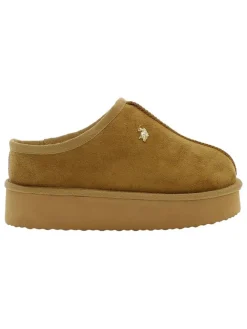 Hausschuhe in Hellbraun>U.S. Polo Assn. Outlet