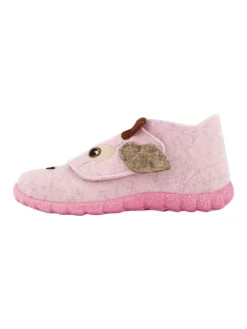 superfit Krabbelschuhe^Hausschuhe in Rosa