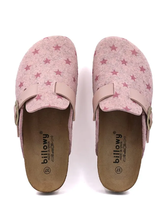 Hausschuhe in Rosa>billowy Discount