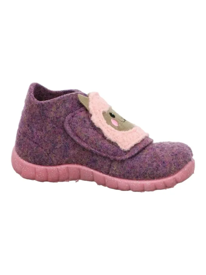 Hausschuhe in Rosa>superfit
