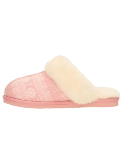 Bullboxer Hausschuhe^Hausschuhe in Rosa/ Creme