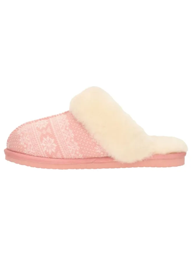 Bullboxer Hausschuhe^Hausschuhe in Rosa/ Creme
