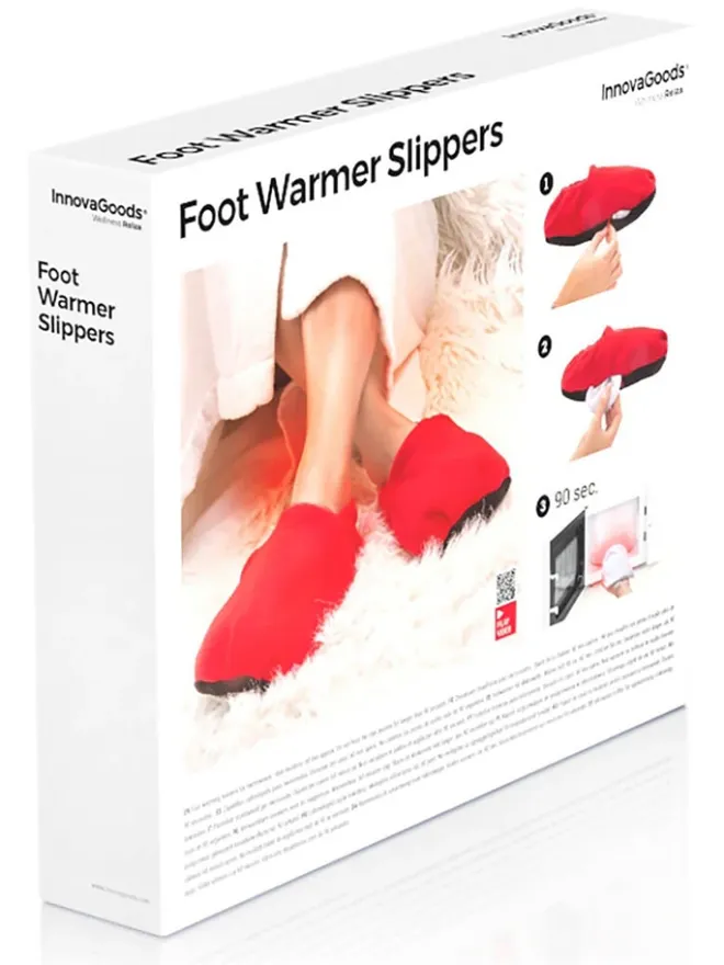 Hausschuhe in Rot>InnovaGoods Hot