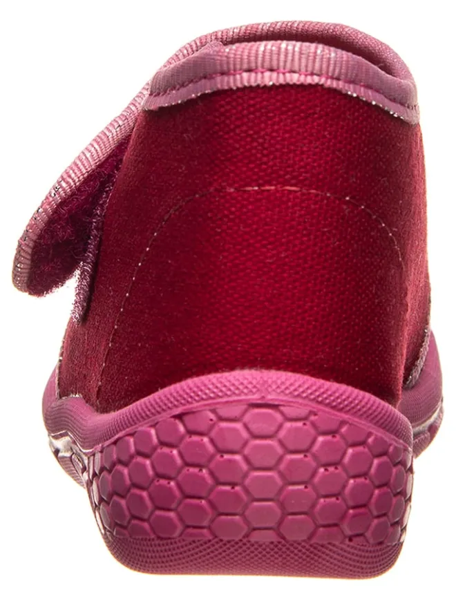 Hausschuhe in Rot/ Rosa>lamino Hot