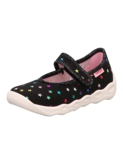 superfit Krabbelschuhe^Hausschuhe in Schwarz