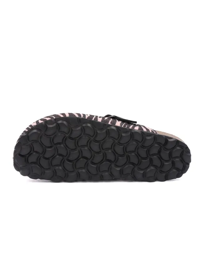 Hausschuhe in Schwarz/ Rosa>billowy Outlet