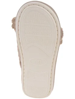 Confly Hausschuhe|Clogs & Pantoletten^Hausschuhe in Taupe