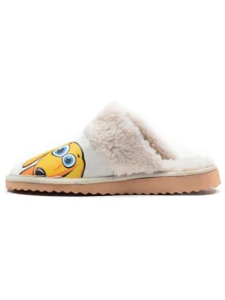 Goby Clogs & Pantoletten|Hausschuhe^Hausschuhe in Weiß/ Gelb