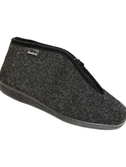 SALIHA Hausschuhe|Clogs & Pantoletten·Clogs^Hausschuhe Landgraf Karl in anthrazit