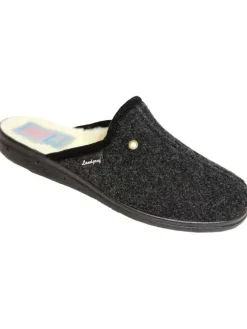 SALIHA Hausschuhe|Clogs & Pantoletten·Clogs^Hausschuhe Landgraf Rex in anthrazit