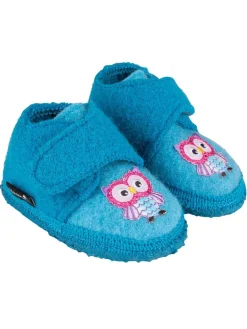 Hausschuhe "Little Owls" in Hellblau>NANGA Online