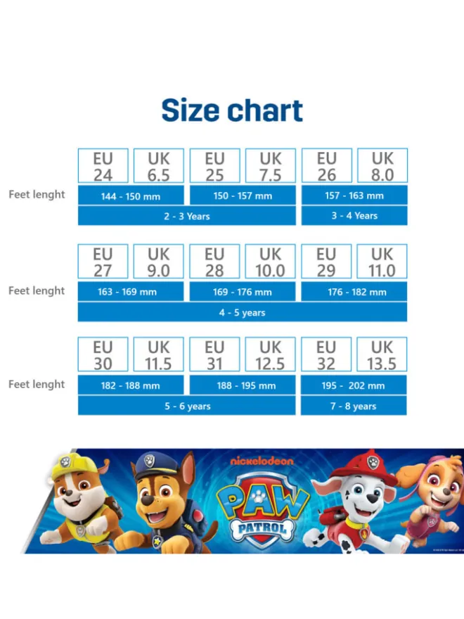Paw Patrol Hausschuhe^Hausschuhe mit Chase und Marshall Motiv, in Regenbogenfarben