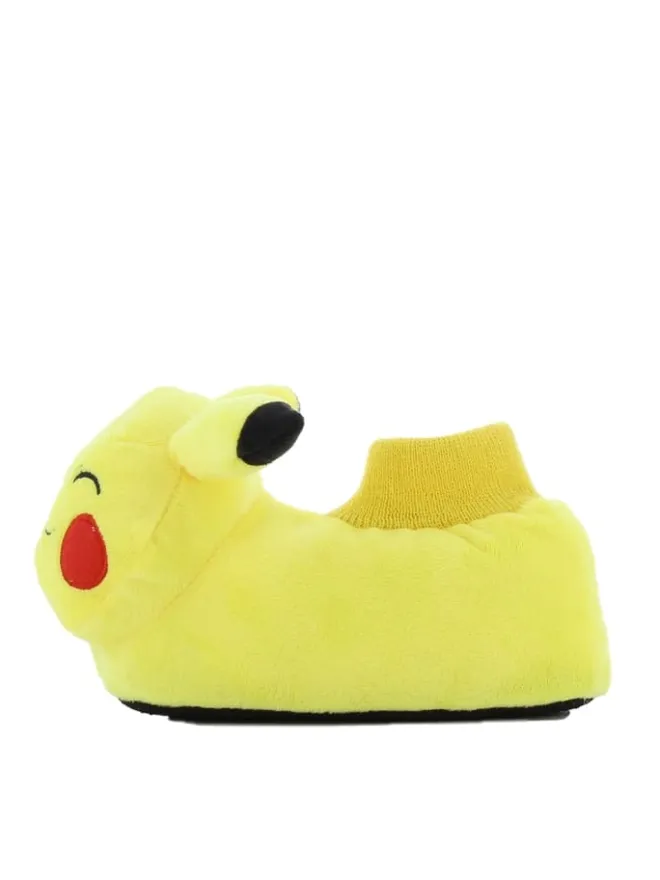 Hausschuhe mit Pikachu Motiv, in Gelb, Schlupfschuh>Pokémon Best