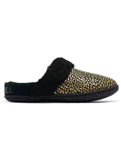 Sorel Hausschuhe^Hausschuhe "Nakiska Slide II" in Schwarz/ Gold