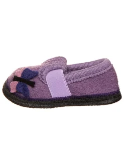 Hausschuhe "Schmetterling" in Lila>lamino Outlet