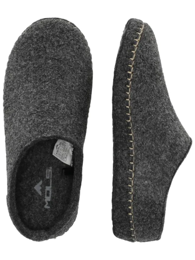 Hausschuhe Sinaka in 1011 Dark Grey Melange>Mols