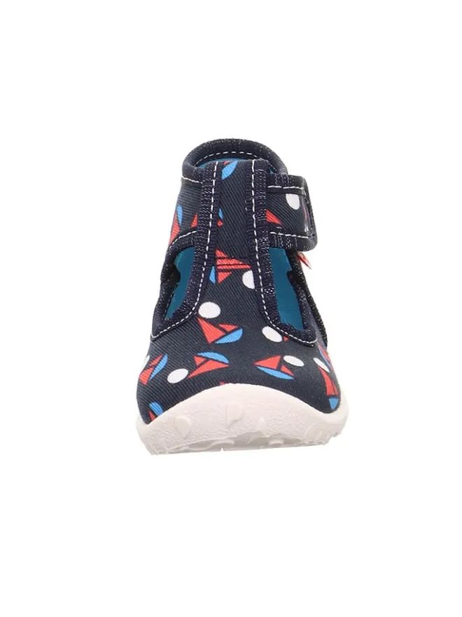 superfit Hausschuhe|Hausschuhe^Hausschuhe "Spotty" in Dunkelblau