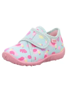 Hausschuhe "Spotty" in Hellblau/ Rosa>superfit New