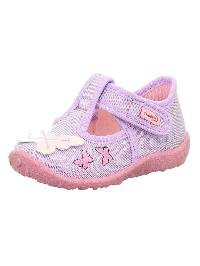 superfit Hausschuhe^Hausschuhe "Spotty" in Lila/ Rosa