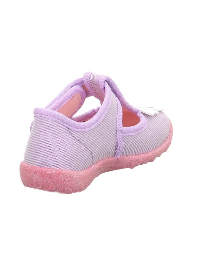superfit Hausschuhe^Hausschuhe "Spotty" in Lila/ Rosa