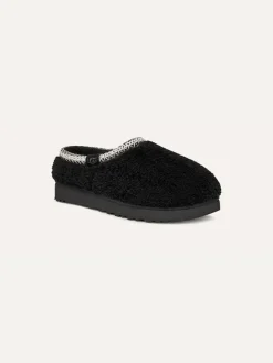 Hausschuhe "Tasman Maxi Curly" in Schwarz>UGG New
