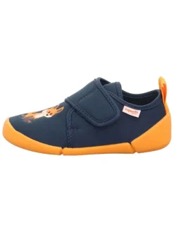 Hausschuhe "Venti" in Dunkelblau/ Orange>superfit Best
