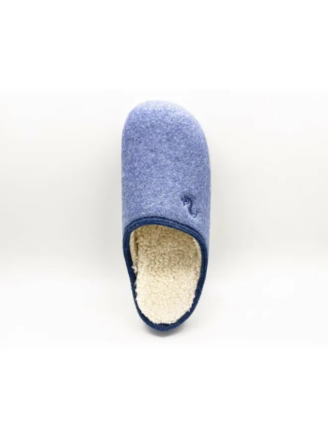 Hausshuhe für Damen in blau>thies Discount