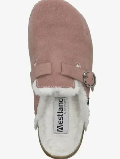 Hausshuhe für Damen in uni><noscript><img width=