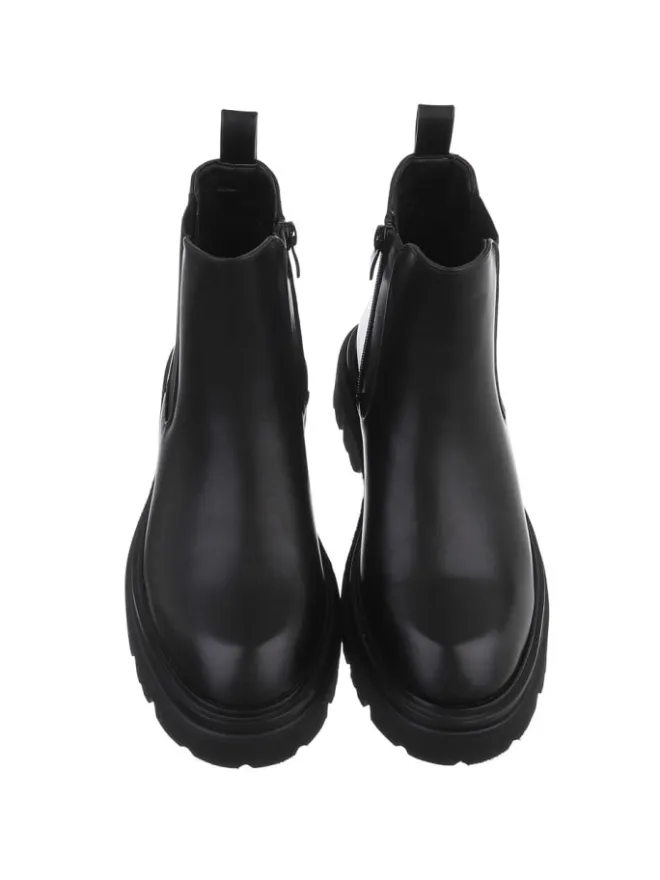 Ital-Design Stiefeletten^High Heel in Schwarz