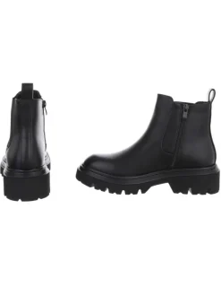 Ital-Design Stiefeletten^High Heel in Schwarz
