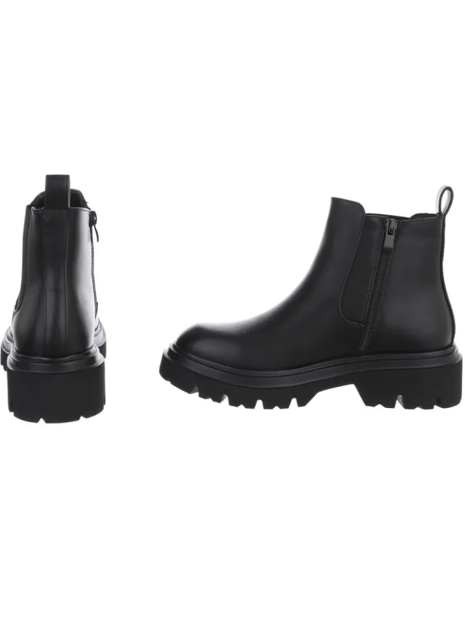Ital-Design Stiefeletten^High Heel in Schwarz