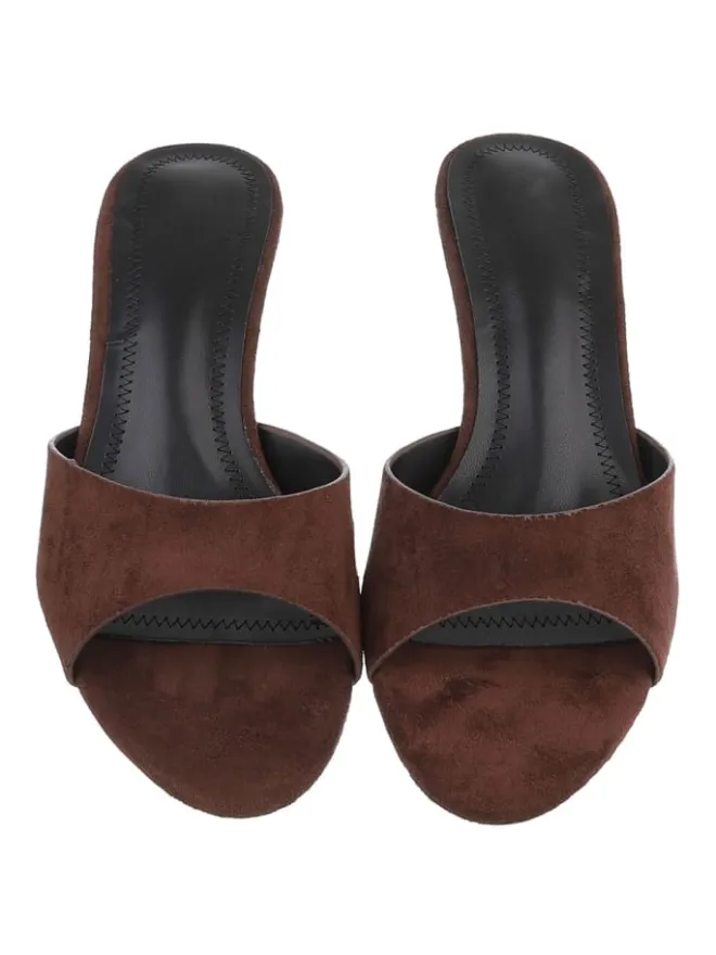 Ital-Design Sandalen^High-Heel Sandalette in Braun