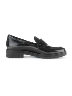 Gabor Halbschuhe^Hochfront Slipper in Schwarz
