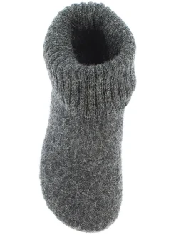 Hüttenschuhe in Anthrazit><noscript><img width=