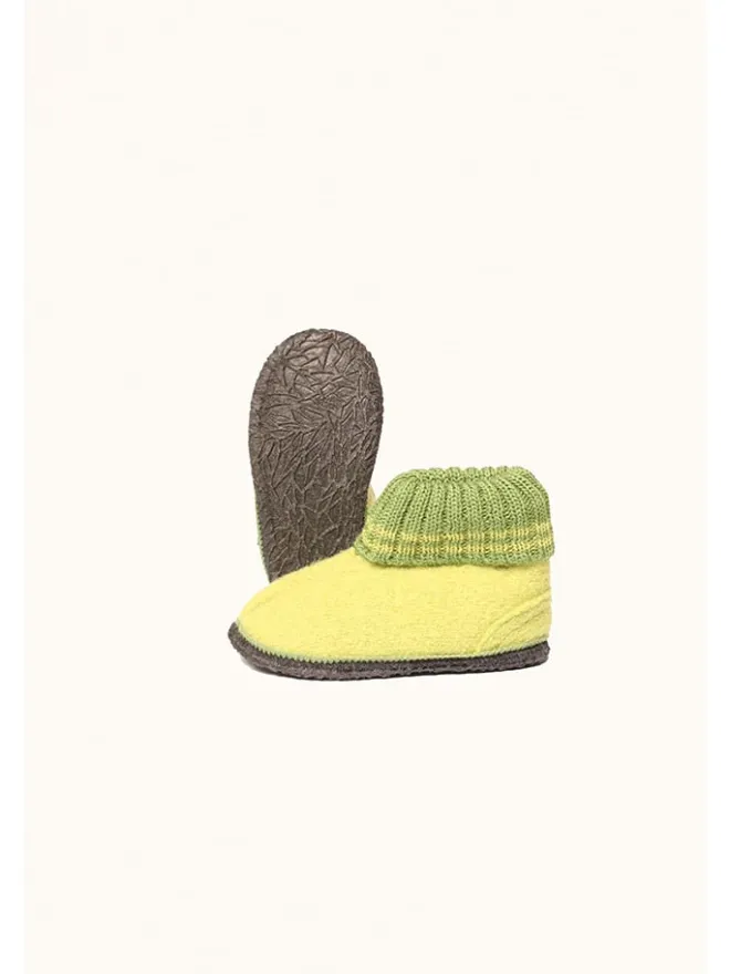 kitz-pichler Hausschuhe^Hüttenschuhe in Gelb