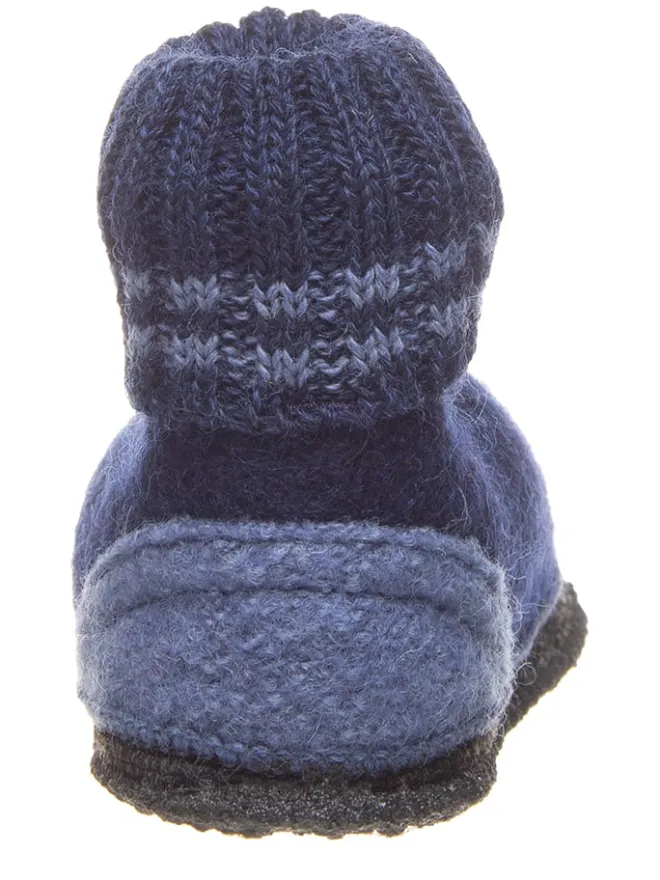 Hüttenschuhe "Kauns" in Dunkelblau>kitz pichler New