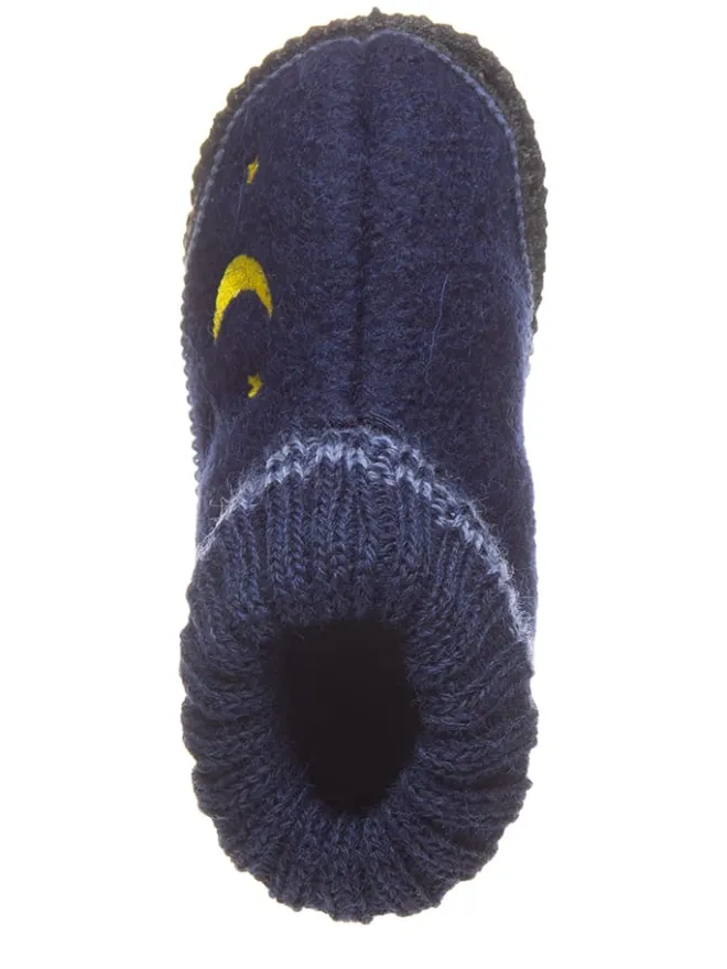 Hüttenschuhe "Kauns" in Dunkelblau>kitz pichler New