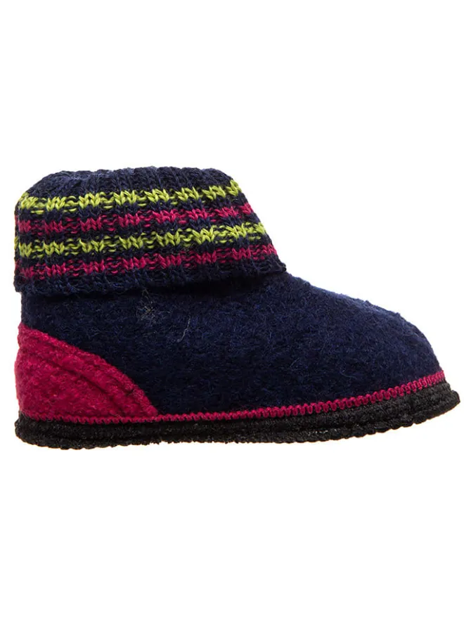 Hüttenschuhe "Kauns" in Dunkelblau>kitz-pichler Online