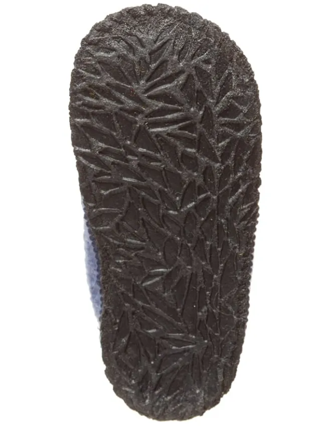 Hüttenschuhe "Krokodil" in Blau/ Hellgrün>kitz-pichler Discount