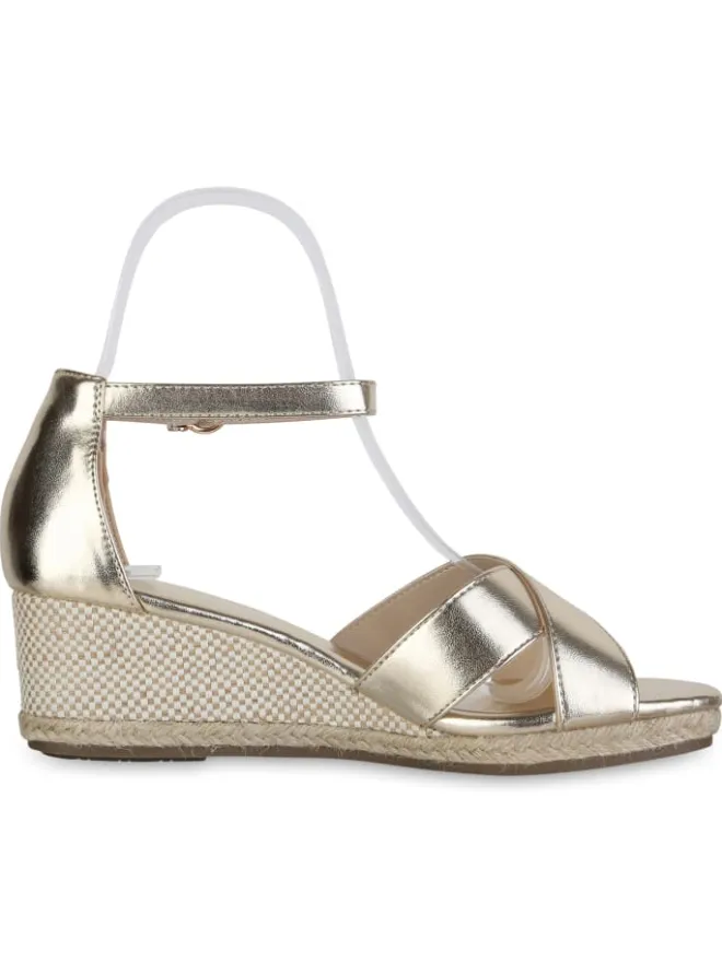 Keilsandaletten Chloe in Gold>VAN HILL Clearance