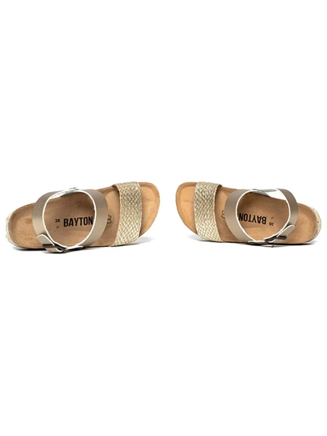 BAYTON Sandalen^Keilsandaletten "Gaceo" in Gold