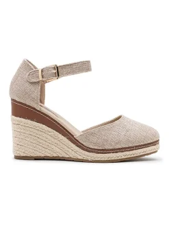 Keilsandaletten in Beige><noscript><img width=