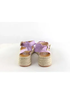 C'M Sandalen^Keilsandaletten in Lila