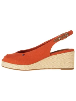 Keilsandaletten in Rot>Tommy Hilfiger Online